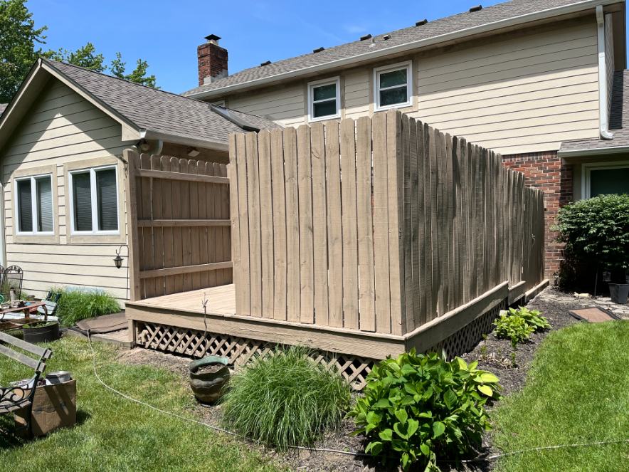 Deck Staining in Carmel, IN