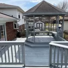 Deck Staining Washing Indianapolis 1